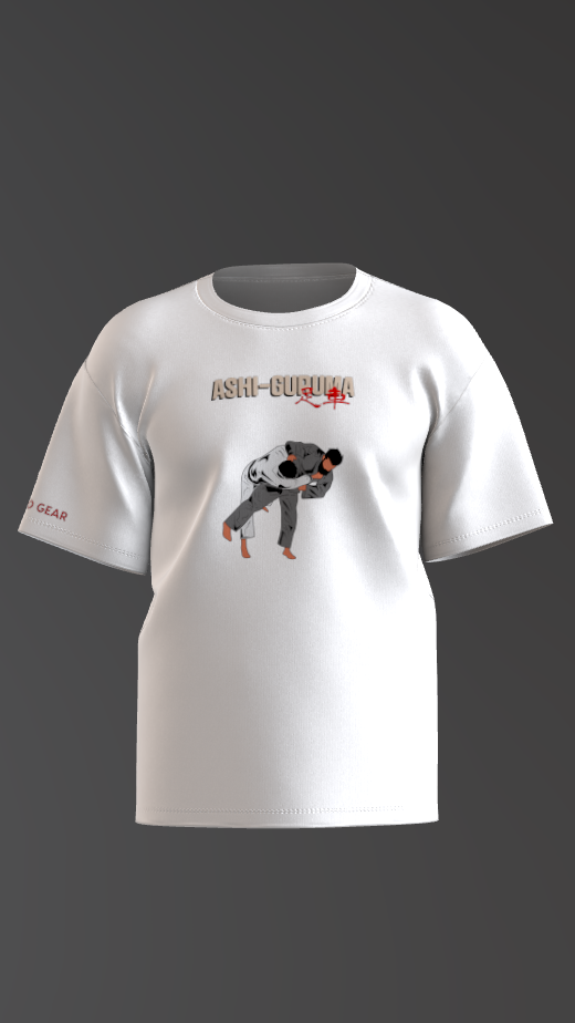 Ashi-guruma: Gokyo Series Premium Judo T-Shirt