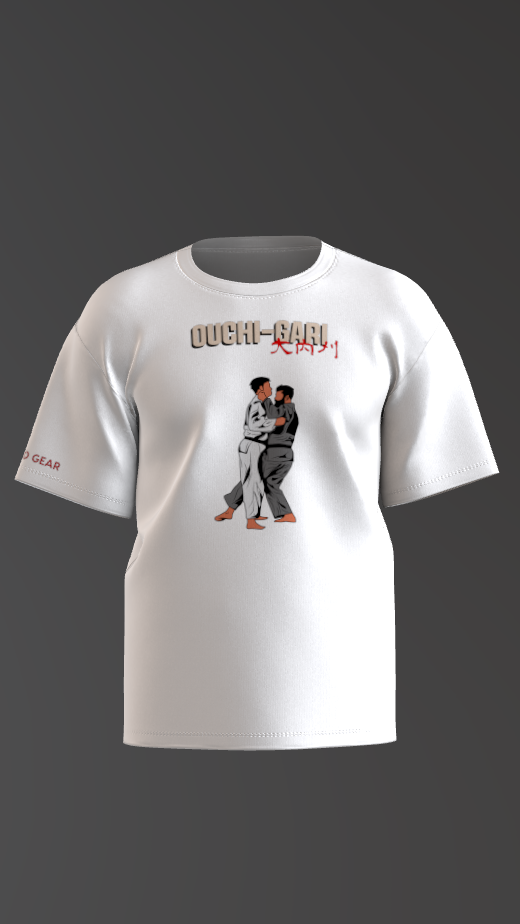 Ouchi-gari: Gokyo Series Premium Judo T-Shirt