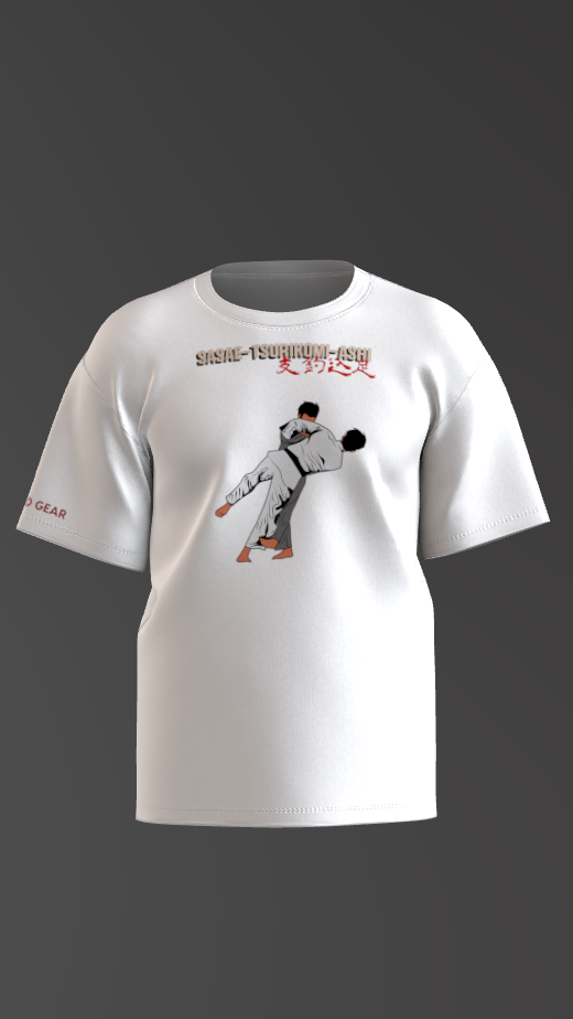 Sasae-tsurikomi-ashi: Gokyo Series Premium Judo T-Shirt