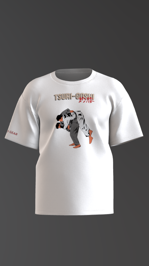 Tsuri-goshi: Gokyo Series Premium Judo T-Shirt