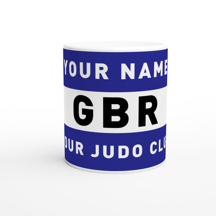 Personalised Judo Gi Back Patch 11oz Ceramic Mug