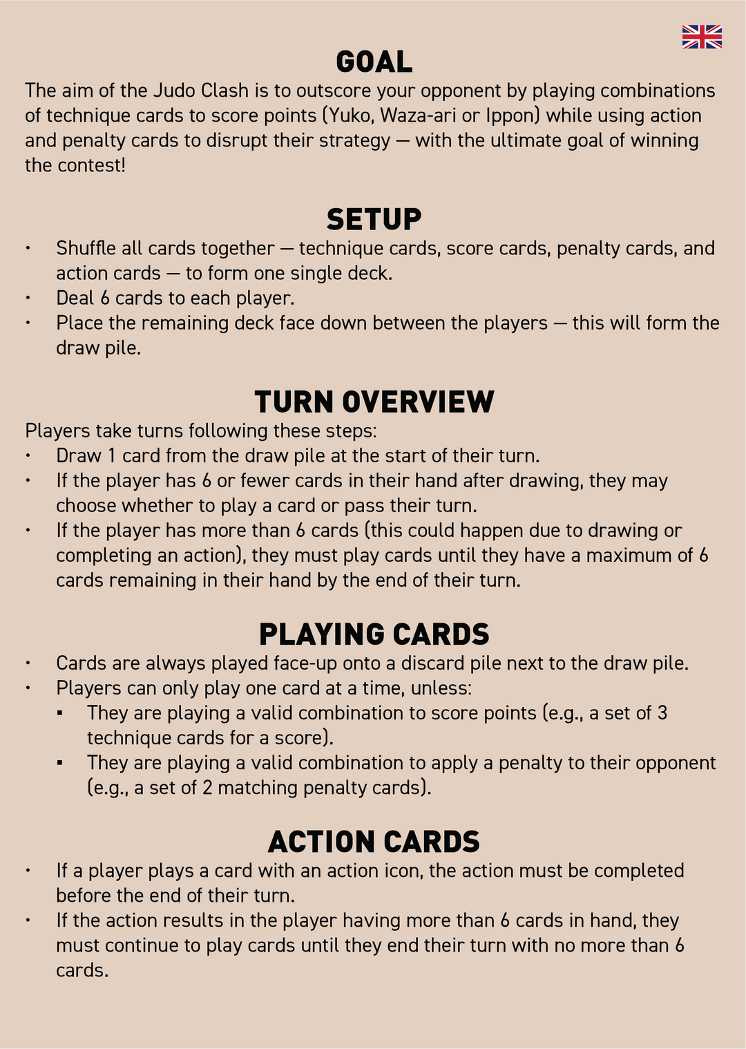 Judo Clash - The ultimate judo card game