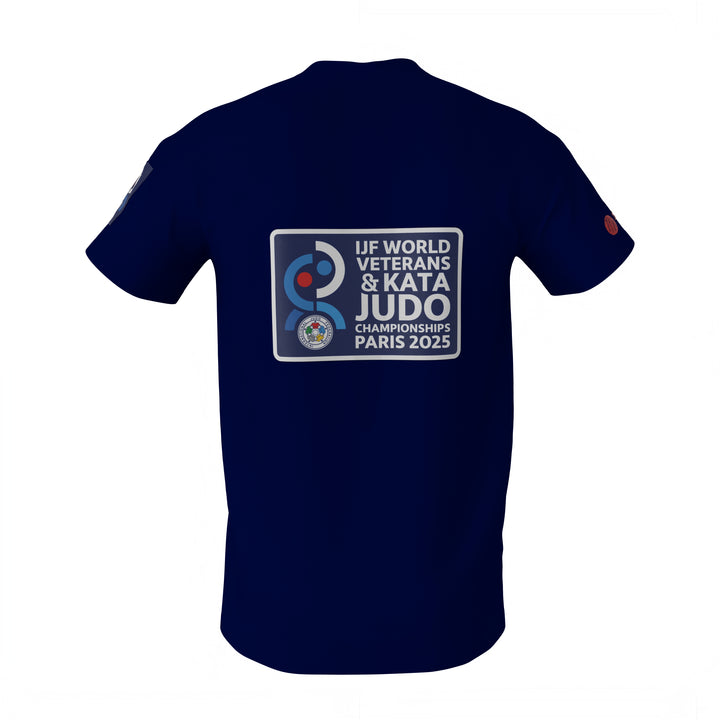 Veterans World Championships Cotton T-Shirt - Blue