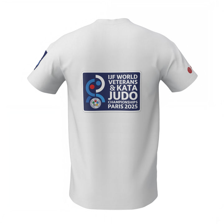 Veterans World Championships Cotton T-Shirt - White