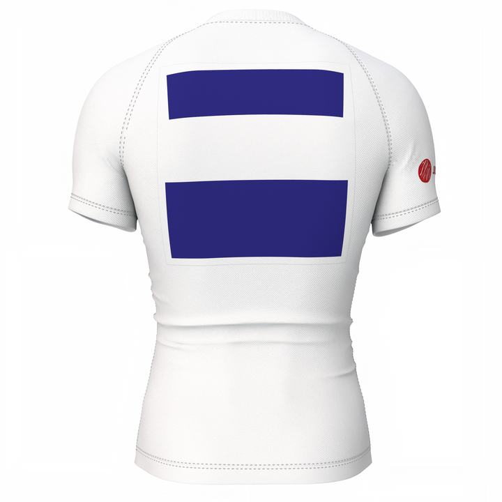 Back Patch Rash Guard Short Sleeved
