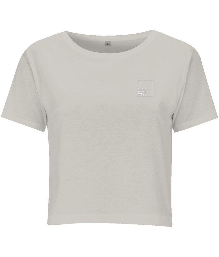 'The Gentle Way' Ladies Cropped Tee