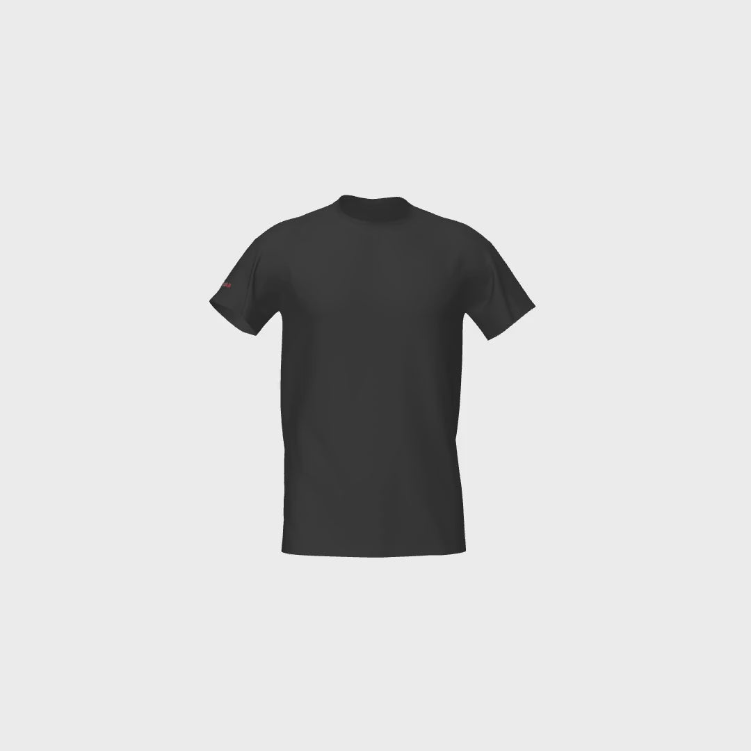 Black IJF Style Judo Gi Back Patch Premium T-shirt