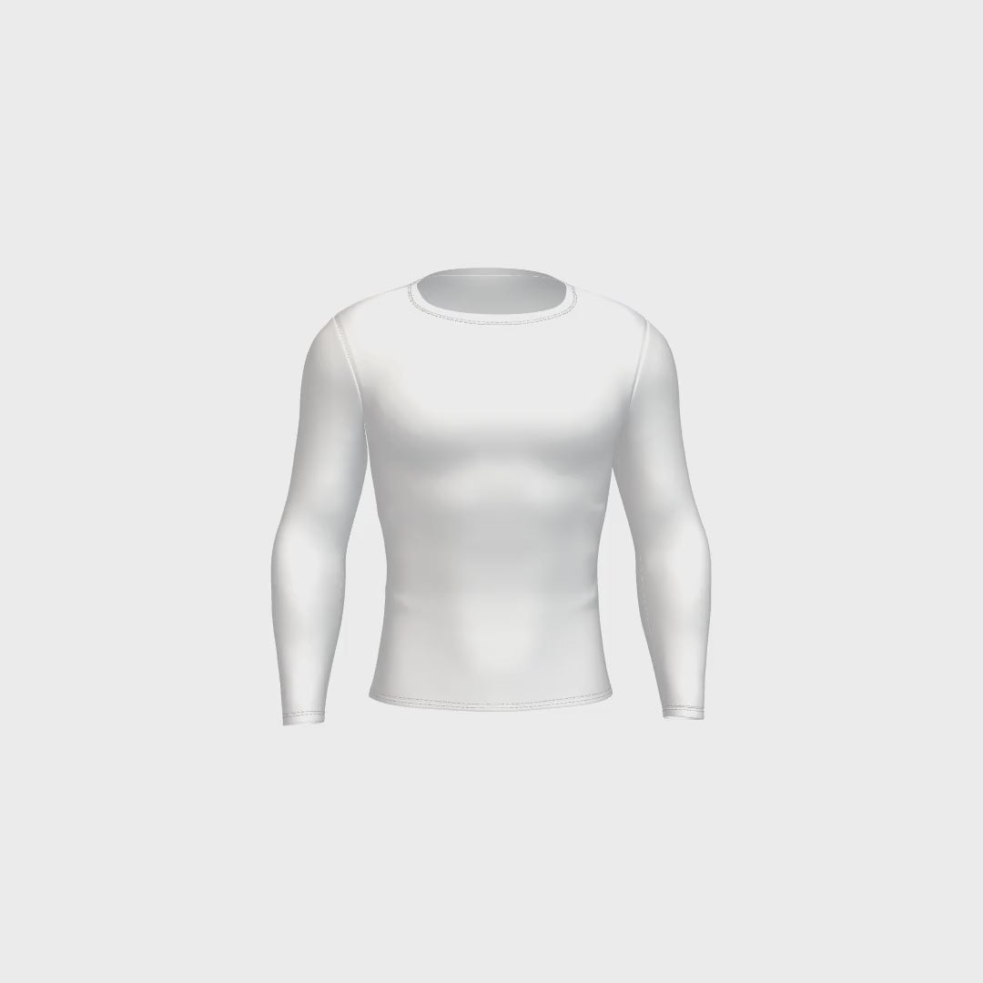 Back Patch Rash Guard Long Sleeved