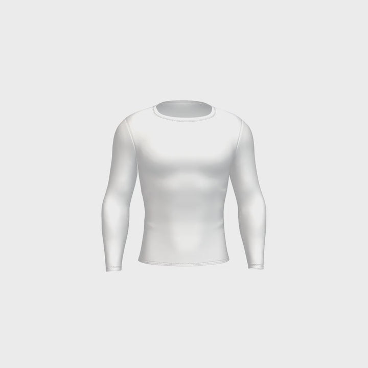 Back Patch Rash Guard Long Sleeved