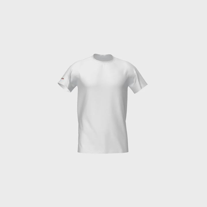 White IJF Style Judo Gi Back Patch Premium T-shirt